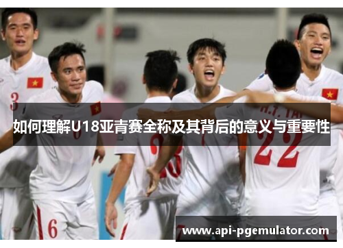 如何理解U18亚青赛全称及其背后的意义与重要性